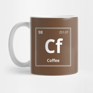 Coffee (Cf) - Element Californium of Periodic Table Mug